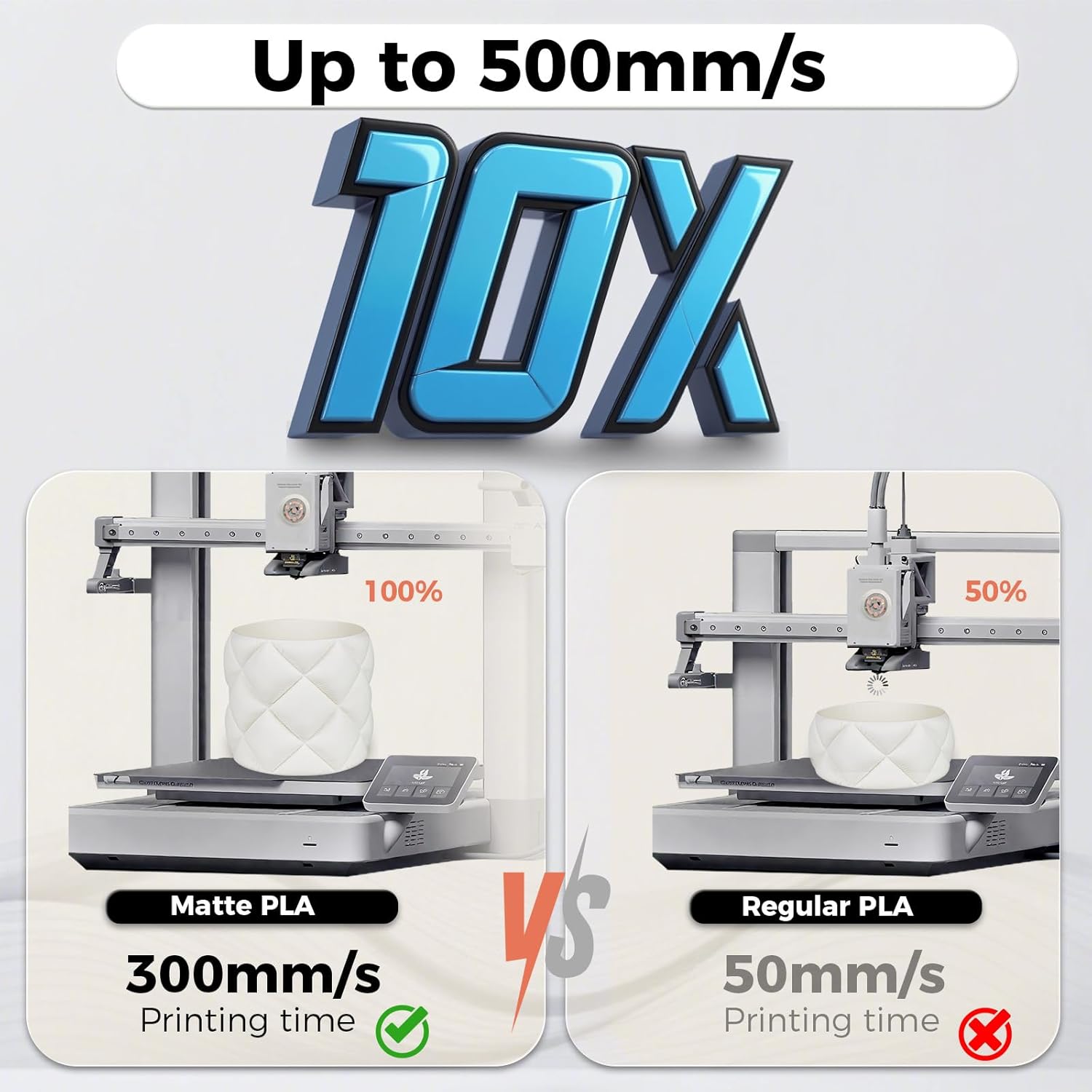 iSanmate Matte PLA Filament 1.75Mm Clown Red PLA 1Kg (2.2Lbs)