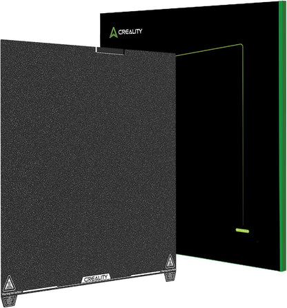 Creality K2 Plus Build Plate, 370X370mm Epoxy Resin Low Heat Surface 
