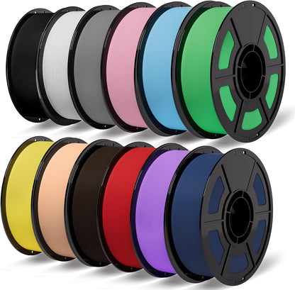 iSanmate Matte PLA Filament 1.75Mm Clown Red PLA 1Kg (2.2Lbs)