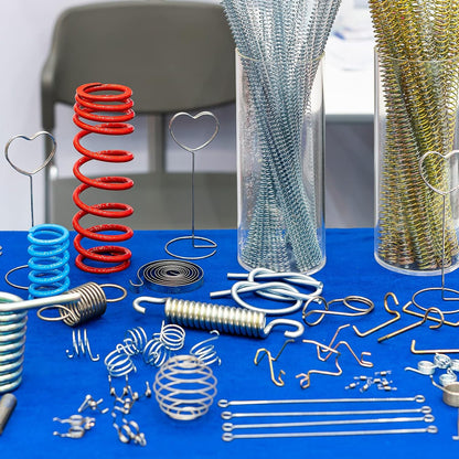 K2 Plus Extruder Replacement Spring, 5Pcs 304 Stainless Steel, 6mm OD, 0.6mm Wire Size, 15mm Free Length, (Silver)