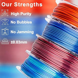 PLA Silk Shiny Gradient Variety Pack (4x200g) - 1.75MM