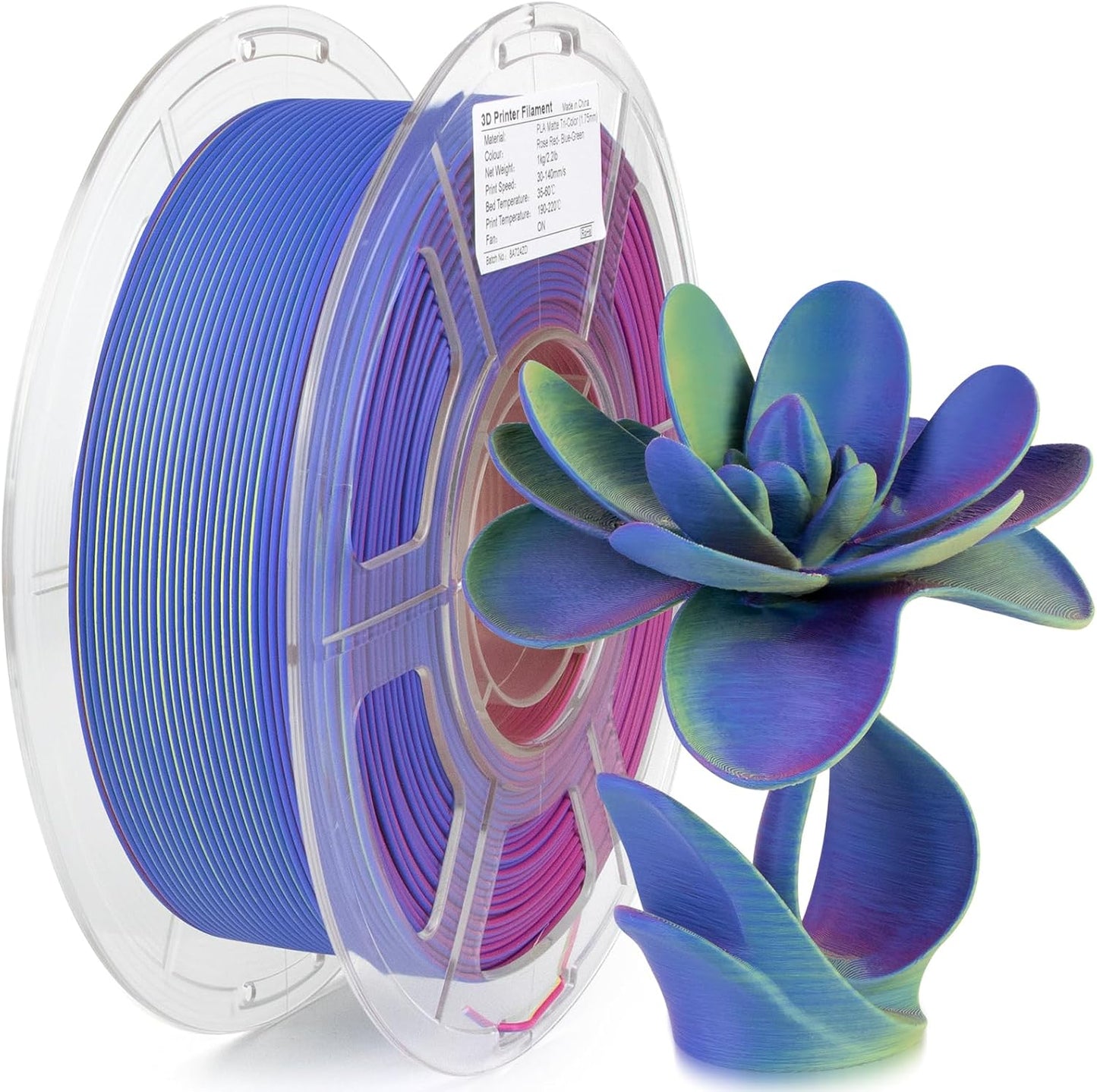 iSANMATE 3D Printer Filament - PLA+ 1.75Mm, High Speed, Dimensional Accuracy 0.02Mm, 1Kg Spool (2.2Lbs)