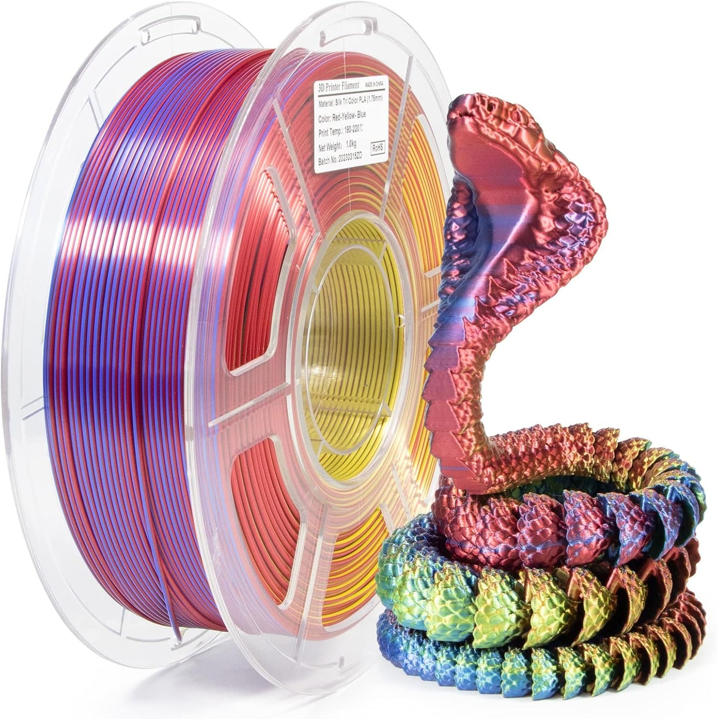 iSANMATE 3D Printer Filament - PLA+ 1.75Mm, High Speed, Dimensional Accuracy 0.02Mm, 1Kg Spool (2.2Lbs)