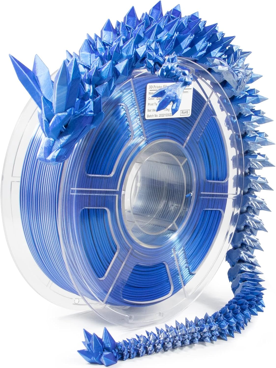 iSANMATE 3D Printer Filament - PLA+ 1.75Mm, High Speed, Dimensional Accuracy 0.02Mm, 1Kg Spool (2.2Lbs)