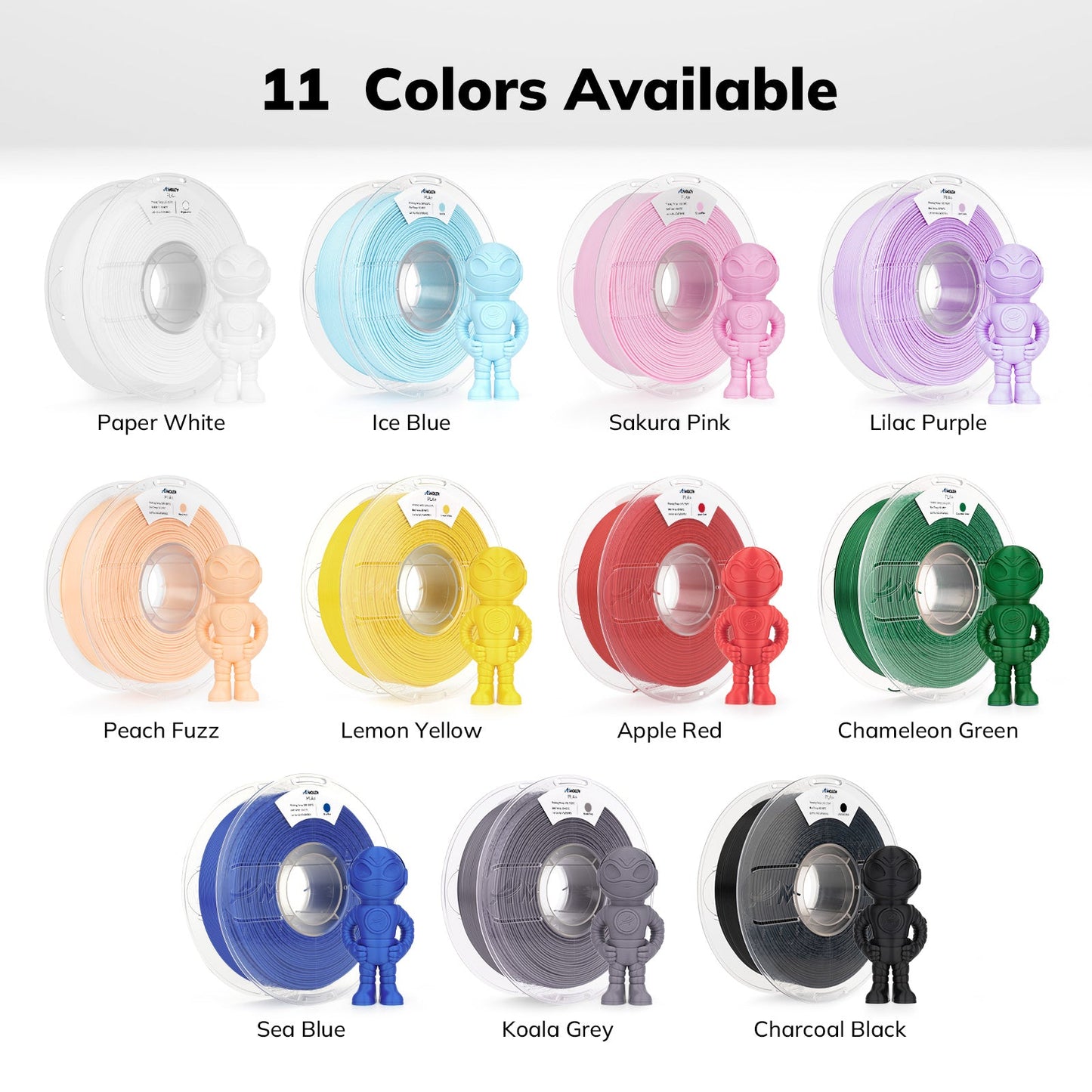 PLA+ High Speed 1.75mm, 1KG/2.2LB