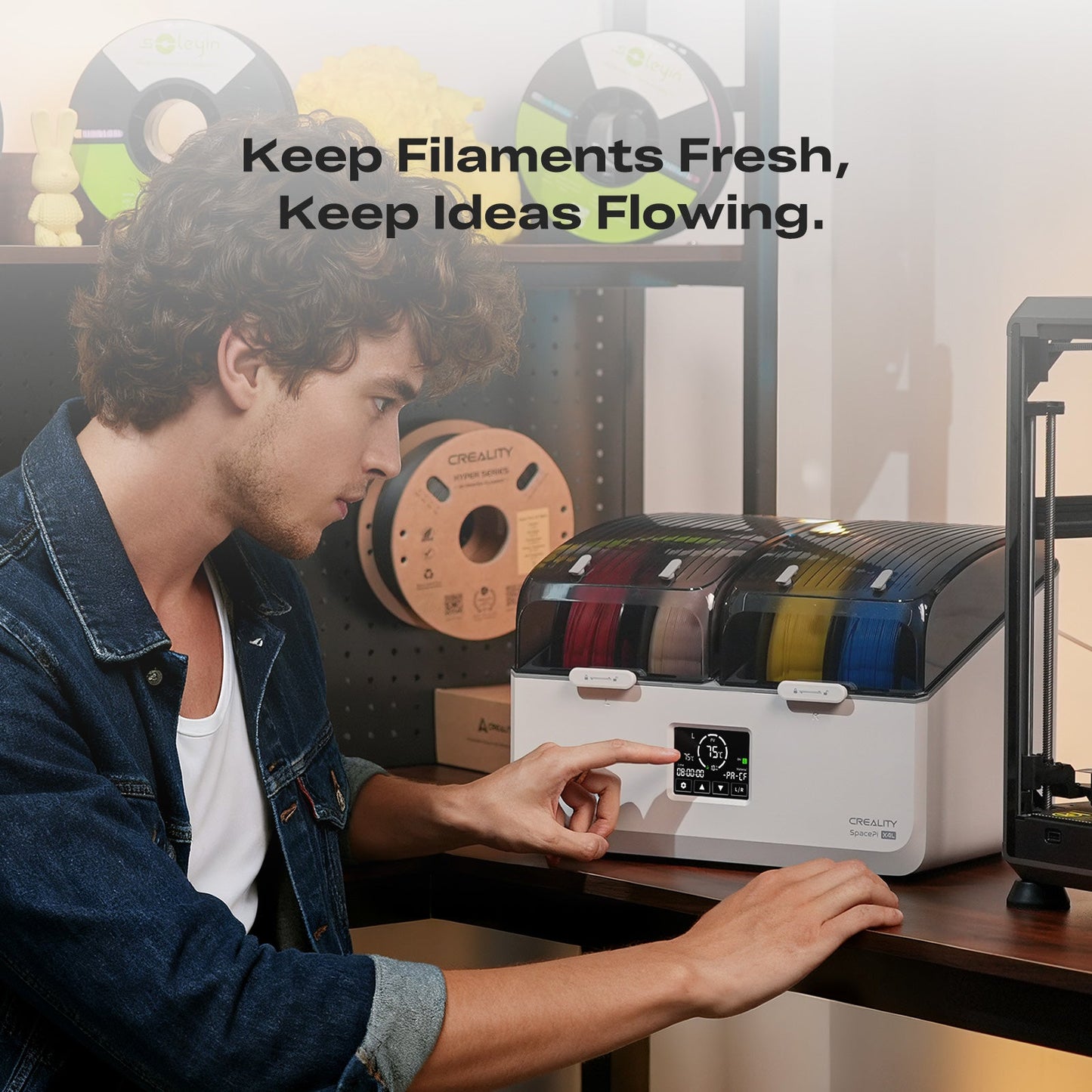 Creality SpacePi X4L Filament Dryer