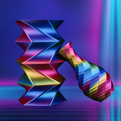 PLA Silk Triple Color 1.75mm, 1KG/2.2LB