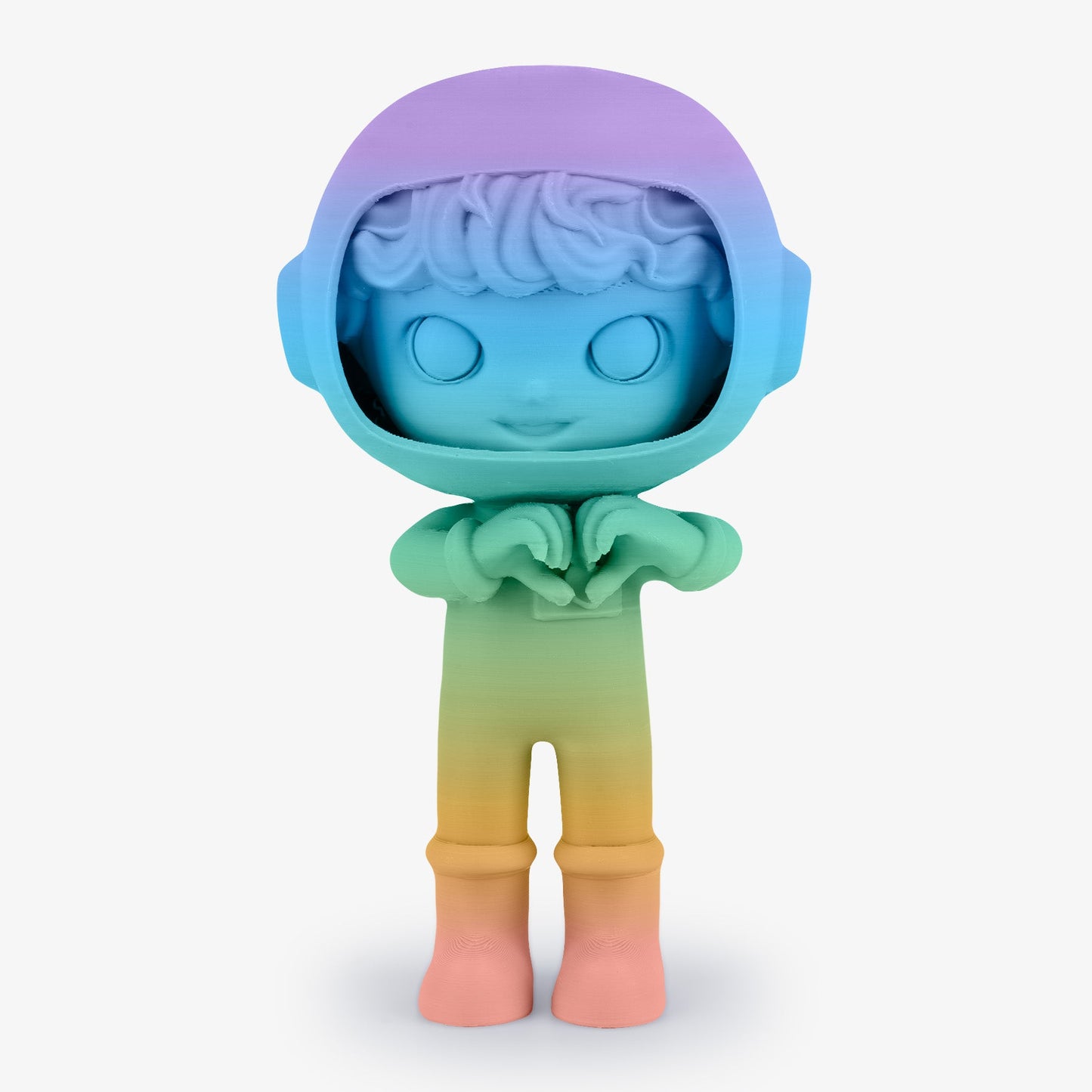 PLA Matte Rainbow Filament 1.75mm, 1KG/2.2LB