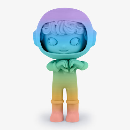 PLA Matte Rainbow Filament 1.75mm, 1KG/2.2LB