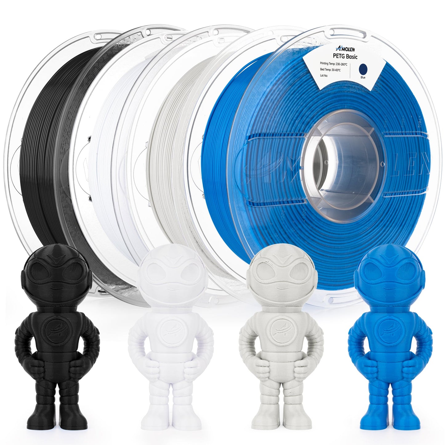 PETG Basic Variety Pack,4KG