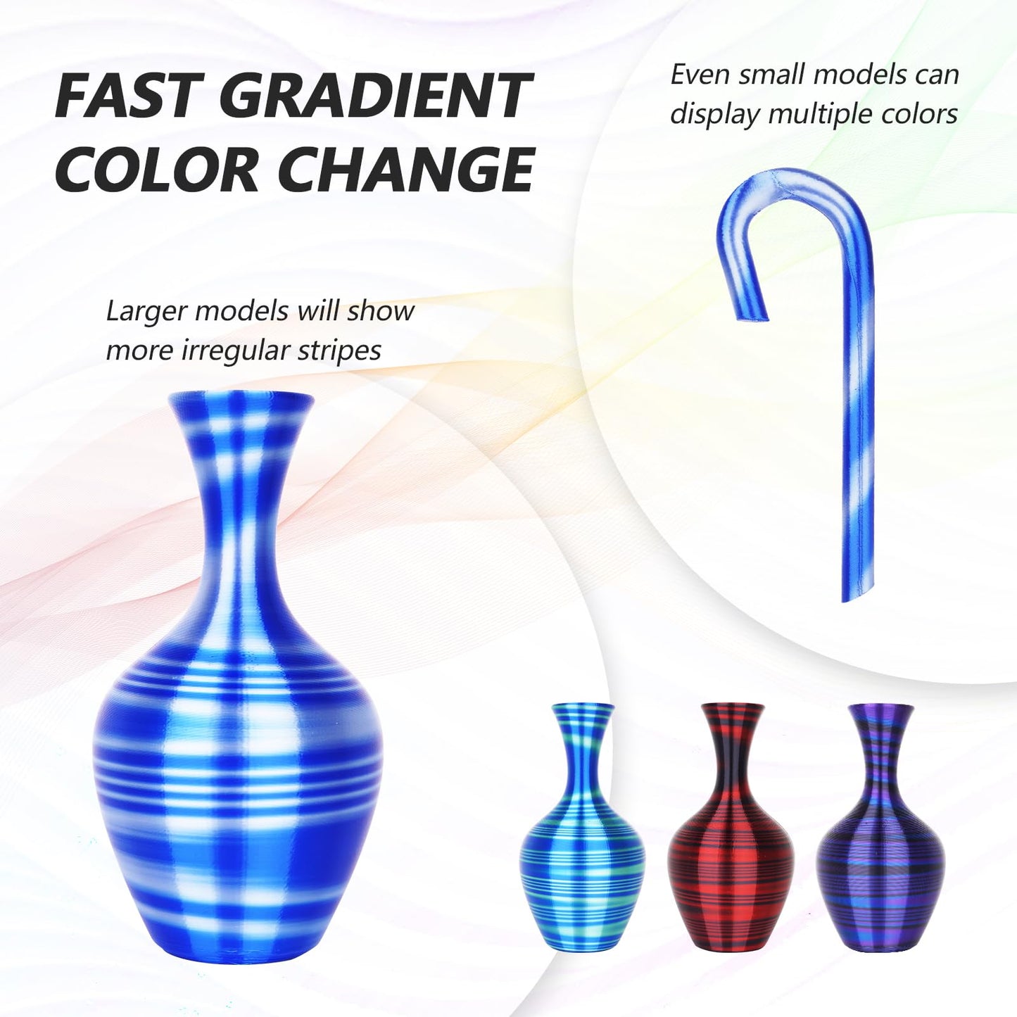 PLA Silk S-Series Variety Pack (4x1kg) - 1.75MM