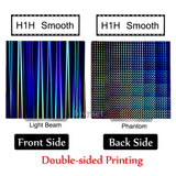 Holographic PEI Sheet 235X235 mm Double Sided  Spring Steel Sheet for Neptune 4, CR20, Ender 3, Adventurer 5m, & More!