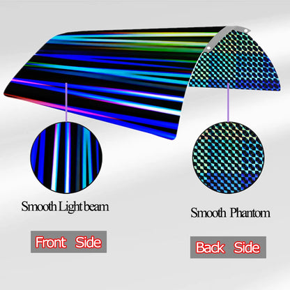 Holographic PEI Sheet 235X235 mm Double Sided  Spring Steel Sheet for Neptune 4, CR20, Ender 3, Adventurer 5m, & More!