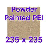 Flexi Plate with Textured ULTEM PEI - 235 x 235 w/ Alignment Notches