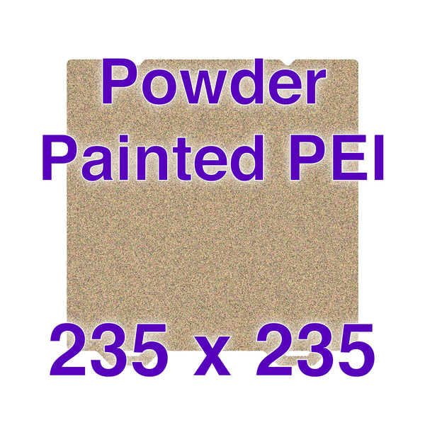Flexi Plate with Textured ULTEM PEI - 235 x 235 w/ Alignment Notches