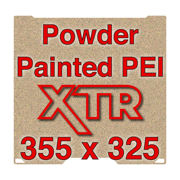 XTR Flexi Plate with Textured ULTEM PEI - Bambu Lab H2D & H2S - 355 x 325