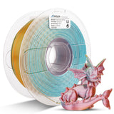 PLA Silk Triple Color 1.75mm, 1KG/2.2LB