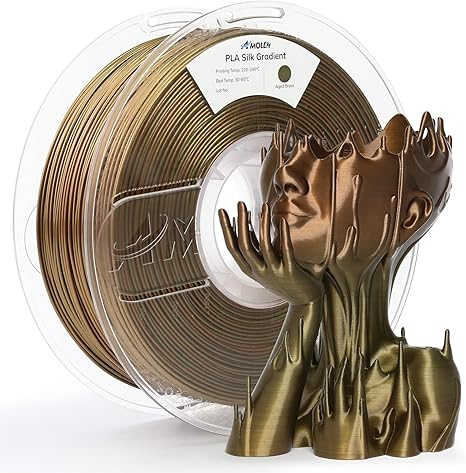 PLA Silk Basic 1.75mm, 1KG/2.2LB