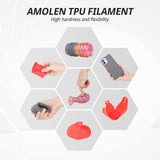 TPU Flexible Transparent Multicolor Rainbow Variety Pack (4x200g)