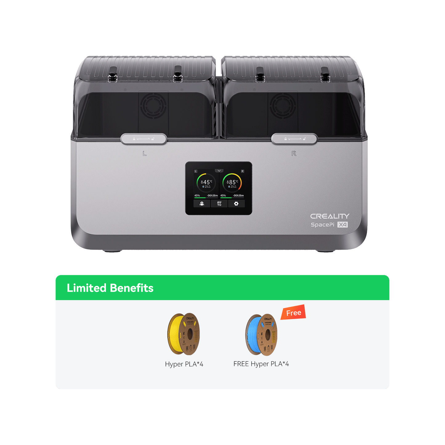 Creality SpacePi X4 Filament Dryer