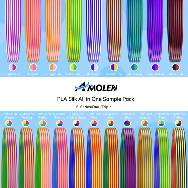 PLA Silk - All in One Sample Pack