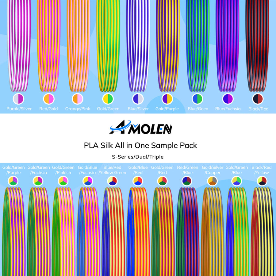 PLA Silk - All in One Sample Pack