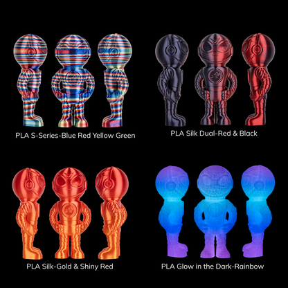 Amolen 8th Anniversary PLA Color Bundle – 4 × 1KG