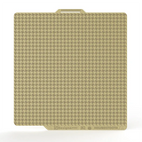 Biqu Panda Designer Series Build Plate for Bambu Labs P1, P2, A1 and X1 - Double Sided Honeycomb and Houdstooth