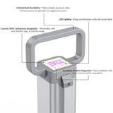 BIQU Panda Hue OTG - CNC Machined DIY Translucent Handle with LED for lifting and hiding wires on A1 Mini