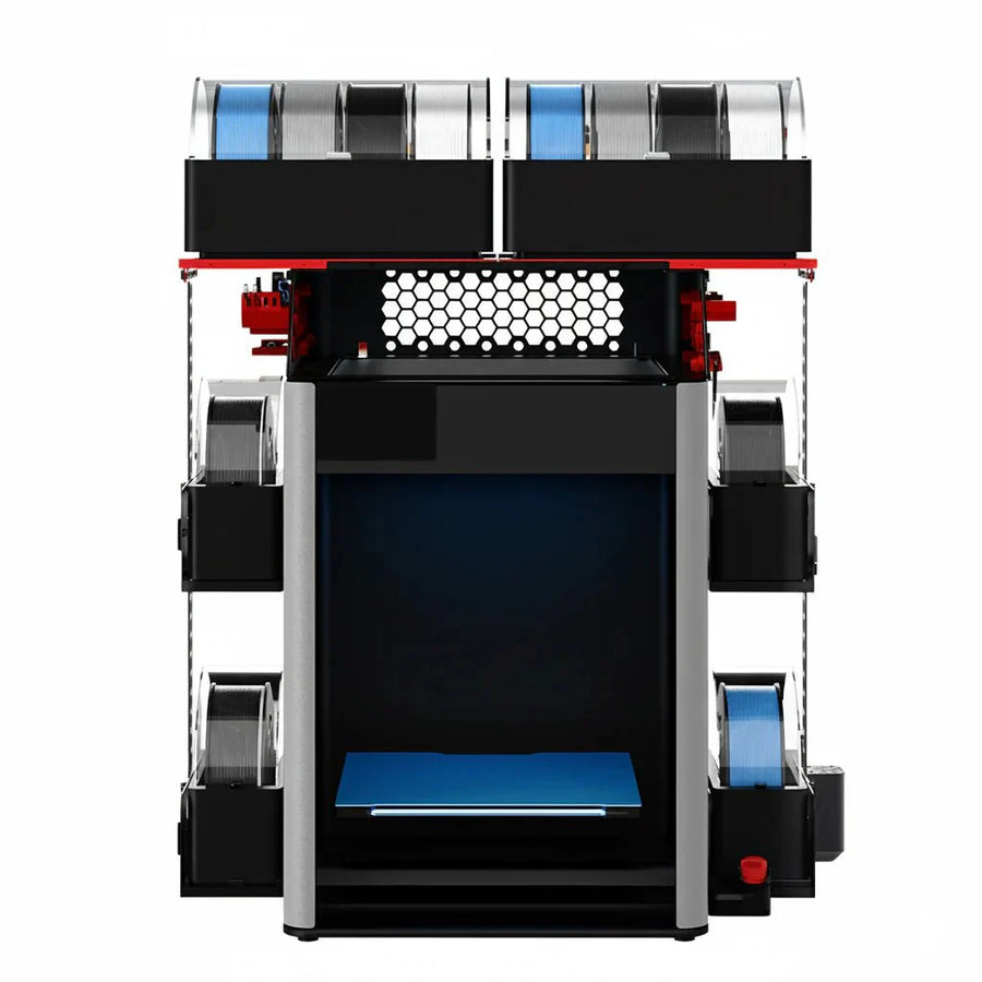 Biqu Panda Perch H2 and HT Add-on - Aluminum Mount for Two AMS and Multiple AMS HT for Bambu Lab H Series 3D Printer (H2D H2C H2S)