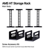 Biqu Panda Perch H2 and HT Add-on - Aluminum Mount for Two AMS and Multiple AMS HT for Bambu Lab H Series 3D Printer (H2D H2C H2S)