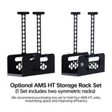 Biqu Panda Perch H2 and HT Add-on - Aluminum Mount for Two AMS and Multiple AMS HT for Bambu Lab H Series 3D Printer (H2D H2C H2S)
