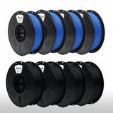 8 x 1kg High Speed PLA Pack - 2 Color Selection (4 per color) - IIID Max & Fremover