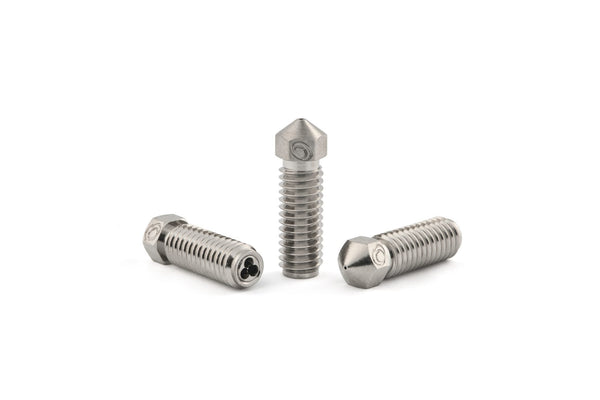 Bondtech CHT Volcano High Flow Nozzles VOL Nickel Coated Brass Various Sizes