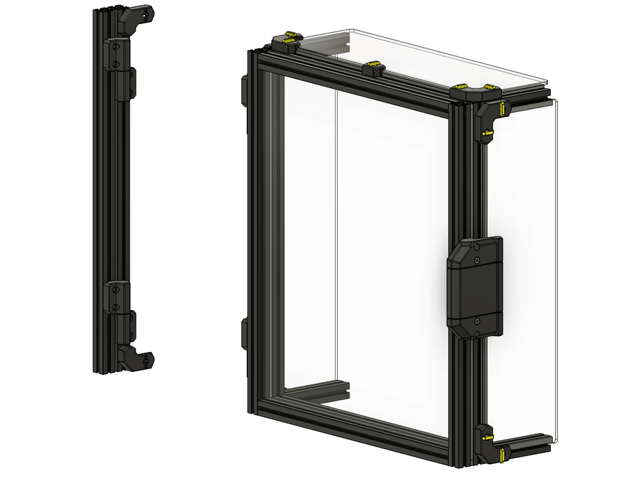 Colony Clacker Door Kit for Micron with or without Panel (Fridge Door / Clicky-Clack) by LDO Systems