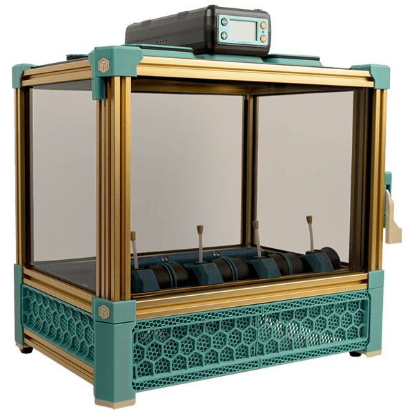 GOLD Edition Box Turtle Automated Filament Changer Kit with Box Turtle, Enclosure, LED Kit, BT-IO Board and BONUS Injection Molded Trays