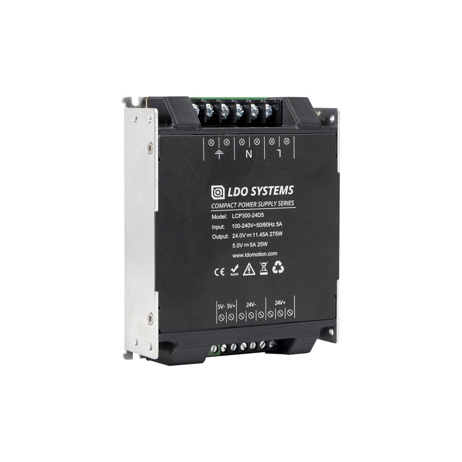 LDO LCP300-24D5 300W 24V and 5V Compact Power Supply (PSU)