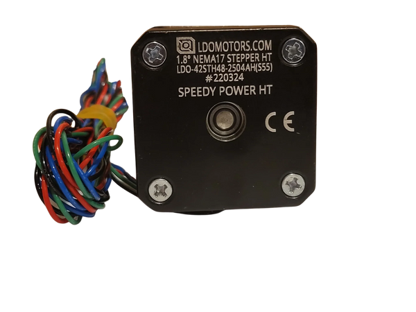LDO Motors 42STH48-2504AH (S55) Super Power High Temp NEMA 17 Stepper Motor - High Performance High Temperature 55mm Shaft