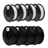 8 x 1kg High Speed PLA Pack - 2 Color Selection (4 per color) - IIID Max & Fremover